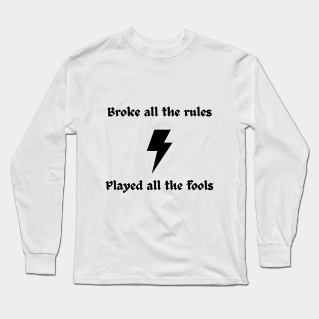 Thunderstruck Merch Long Sleeve T-Shirt by Seligs Music